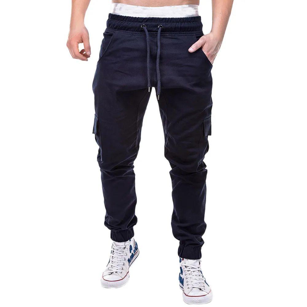 Plus Size Trousers Jogger Men Pants For Men Fashion Drawstring Full-Length Solid Pockets Trousers Loose Sweatpants 2019 Men
Plus Size Trousers Jogger Men Pants For Men Fashion Drawstring Full-Length Solid Pockets Trousers Loose Sweatpants 2019 Men