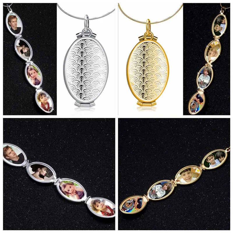 Fashion Photo Frame Memory Locket Pendant Necklace Silver/Gold Color Romantic Vintage Rose Flower Sliver Jewelry Women Gift
Fashion Photo Frame Memory Locket Pendant Necklace Silver/Gold Color Romantic Vintage Rose Flower Sliver Jewelry Women Gift