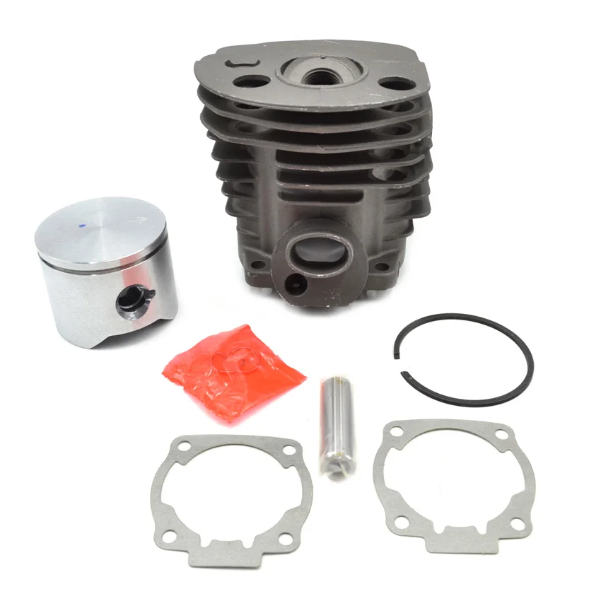 45MM Chainsaw Cylinder Piston Assembly Kit with Gasket for Husqvarna 51 50 Replaces 503168301 503162103
45MM Chainsaw Cylinder Piston Assembly Kit with Gasket for Husqvarna 51 50 Replaces 503168301 503162103