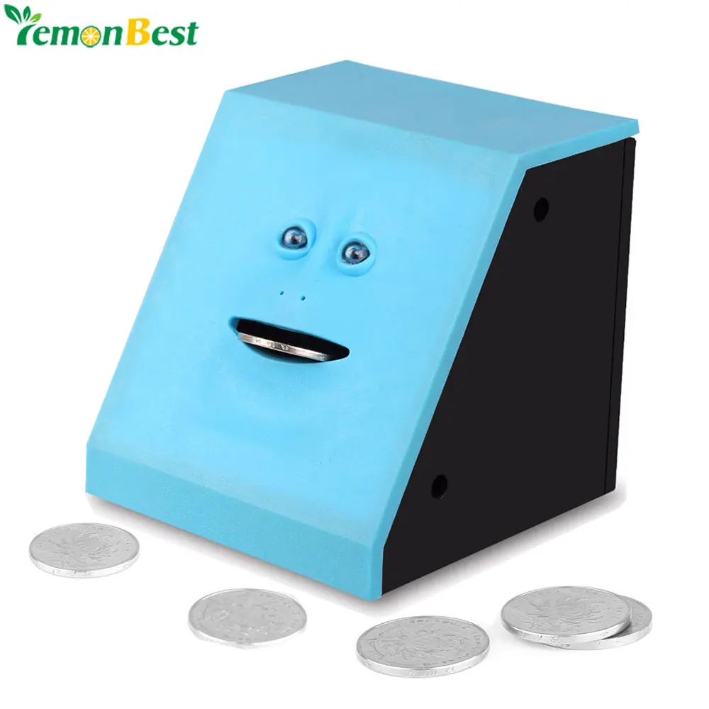 Face Bank Money Safe Eating Box Piggy Banks Eats Coin Box For Money Saving Creative Safes Piggy Bank Children Christmas Gift
Face Bank Money Safe Eating Box Piggy Banks Eats Coin Box For Money Saving Creative Safes Piggy Bank Children Christmas Gift