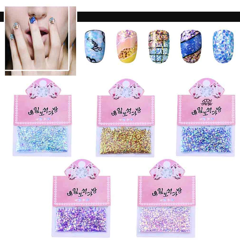 Belen 5 Colors Fish Scale Sequins Crystal Nail Rhinestones Colorful 3D Manicure Tools DIY Nail Art Decorations Accessories
Belen 5 Colors Fish Scale Sequins Crystal Nail Rhinestones Colorful 3D Manicure Tools DIY Nail Art Decorations Accessories
