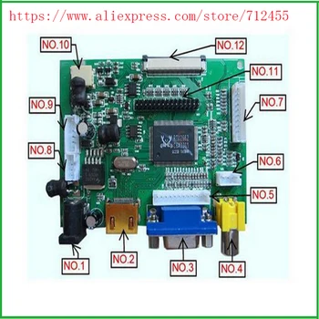 LCD Display TTL LVDS Controller Board HDMI VGA 2AV 50PIN For AT070TN90 92 94 Support Automatically VS-TY2662-V1
LCD Display TTL LVDS Controller Board HDMI VGA 2AV 50PIN For AT070TN90 92 94 Support Automatically VS-TY2662-V1