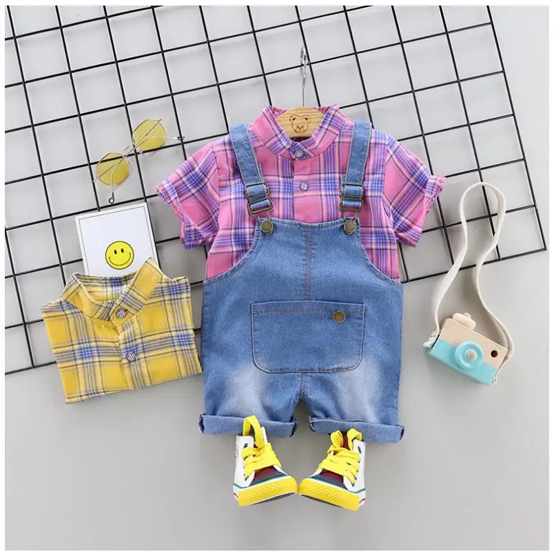 2019 Summer Baby Girl Boy Clothing Sets Infant Toddler Clothes Suits Striped T Shirt Strap Shorts Kid Child Clothes Suits
2019 Summer Baby Girl Boy Clothing Sets Infant Toddler Clothes Suits Striped T Shirt Strap Shorts Kid Child Clothes Suits