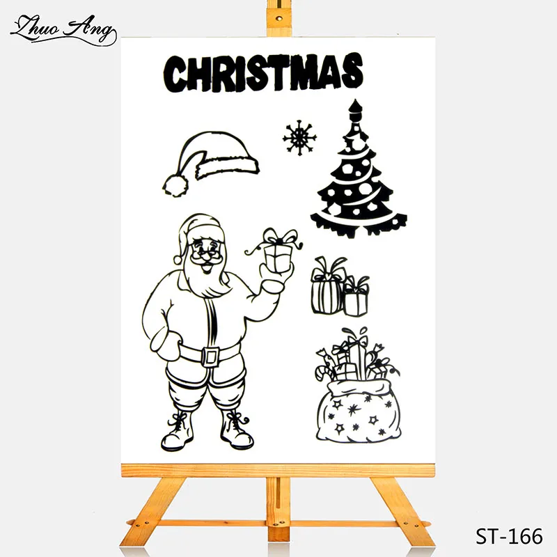 ZhuoAng Transparent Clear Stamp Christmas Seal for DIY Scrapbooking Photo Album Card Making DIY Decoration Supply
ZhuoAng Transparent Clear Stamp Christmas Seal for DIY Scrapbooking Photo Album Card Making DIY Decoration Supply
