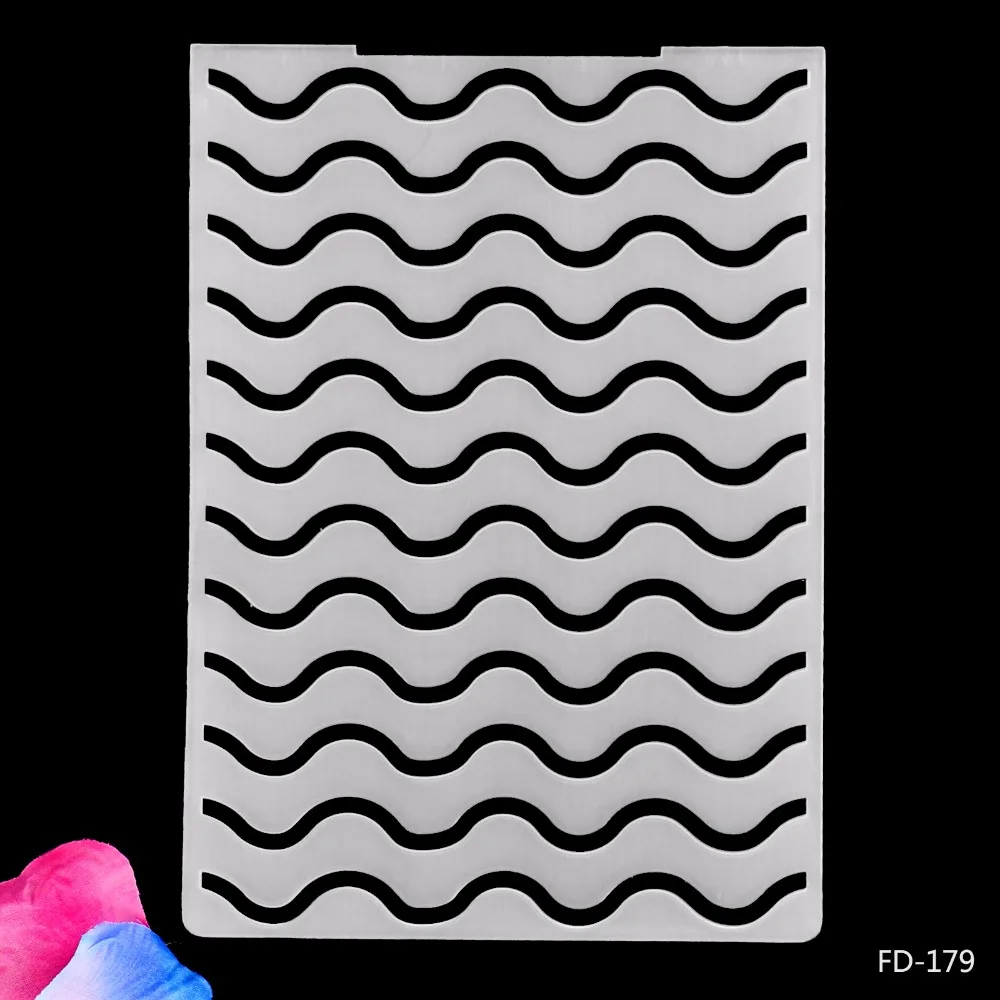 2017 New Arrival Scrapbook Wavy lines DIY Paper Scrapbooking Craft/Card Making Decoration Plastic Embossing Folder
2017 New Arrival Scrapbook Wavy lines DIY Paper Scrapbooking Craft/Card Making Decoration Plastic Embossing Folder
