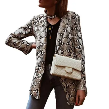 ROPALIA Retro snake pattern suit jacket pocket long sleeve loose fashion jacket female snake pattern s, m, l, xl
ROPALIA Retro snake pattern suit jacket pocket long sleeve loose fashion jacket female snake pattern s, m, l, xl