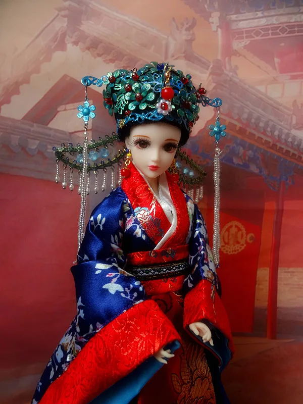 12 inch Collectible Chinese Ancient Princess Doll Ethnic Girl Dolls with 12 Joint Body Birthday Christmas Gifts
12 inch Collectible Chinese Ancient Princess Doll Ethnic Girl Dolls with 12 Joint Body Birthday Christmas Gifts