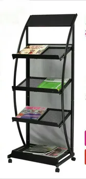 Magazine Racks Office Furniture home Commercial Furniture iron portable Bookcase magazine rack can customize new 48*38*135 cm
Magazine Racks Office Furniture home Commercial Furniture iron portable Bookcase magazine rack can customize new 48*38*135 cm