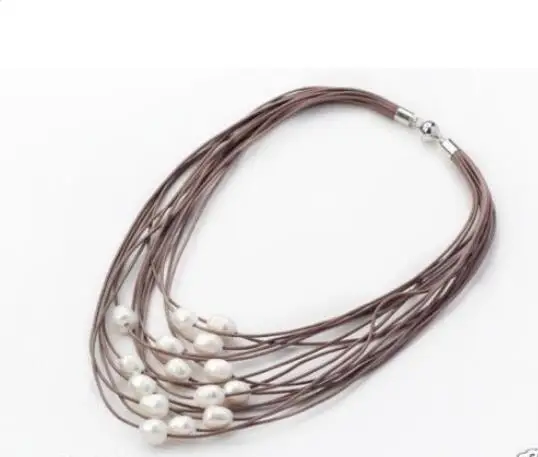 Free Shipping >>>>11-12mm natural White Baroque Freshwater Pearl Multi-Strand Leather Necklace ufckgvuh
Free Shipping >>>>11-12mm natural White Baroque Freshwater Pearl Multi-Strand Leather Necklace ufckgvuh