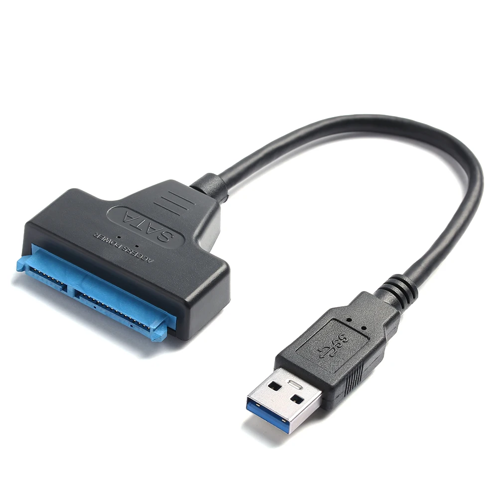 USB 3.0 Cable 22 Pin Converter Hard Disk Driver HDD SSD Adapter LED Indicator SATA III 2.5 Inch External Efficient Transmission
USB 3.0 Cable 22 Pin Converter Hard Disk Driver HDD SSD Adapter LED Indicator SATA III 2.5 Inch External Efficient Transmission