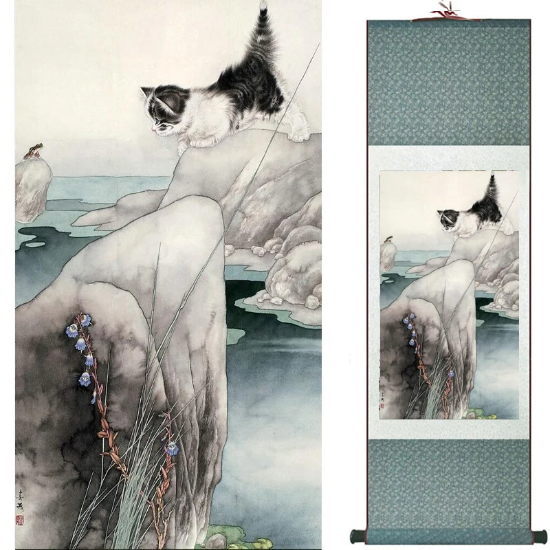 cat silk art painting Chinese Art Painting Home Office Decoration Chinese cute cat painting2019072009
cat silk art painting Chinese Art Painting Home Office Decoration Chinese cute cat painting2019072009