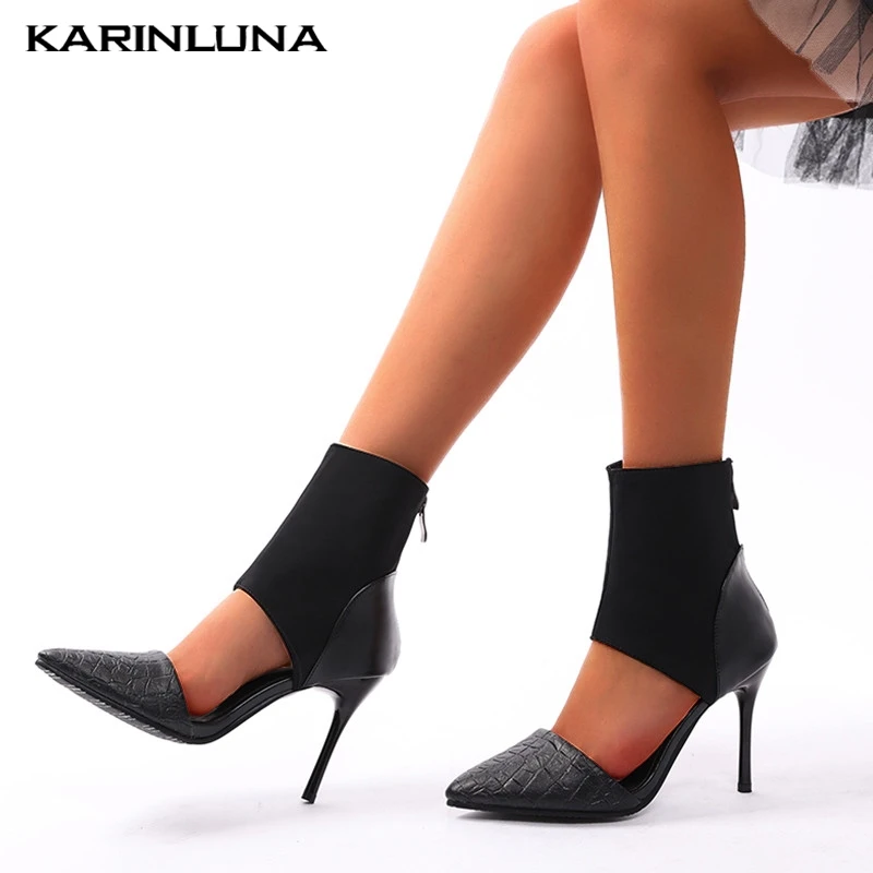 Karinluna Fashion Large Size 32-43 INS Shoes Woman Sandals Zip Up Sexy Thin High Heels Summer Sandals Woman Shoes
Karinluna Fashion Large Size 32-43 INS Shoes Woman Sandals Zip Up Sexy Thin High Heels Summer Sandals Woman Shoes