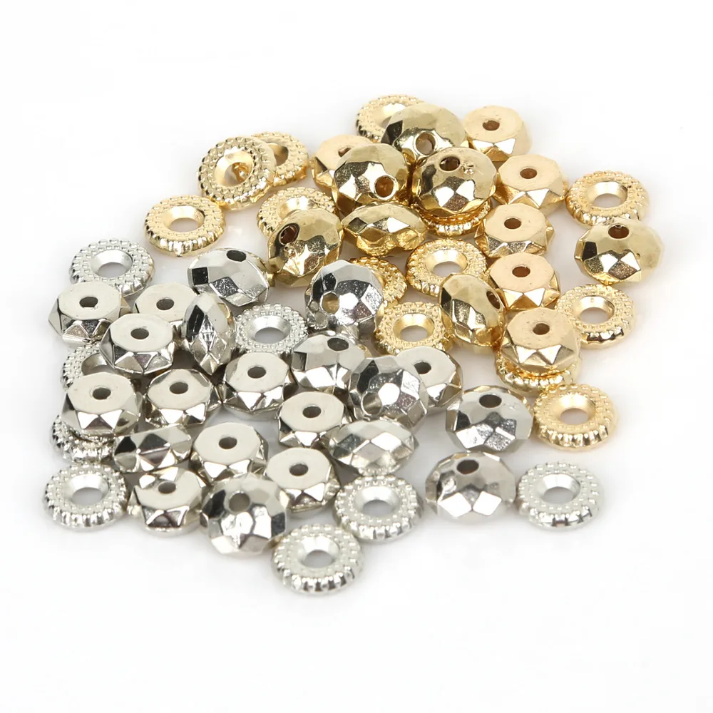 Mixed Beads Gold and Silver CCB flat round wheel Spacer Beads Loose Beads Jewelry Findings DIY Beads For Jewelry Making
Mixed Beads Gold and Silver CCB flat round wheel Spacer Beads Loose Beads Jewelry Findings DIY Beads For Jewelry Making