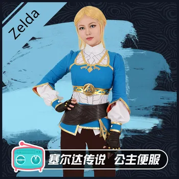 Anime! The Legend of Zelda:Breath of the Wild Zelda Princess Daily Suit Uniform Cosplay Costume Halloween Outfit Free Shipping
Anime! The Legend of Zelda:Breath of the Wild Zelda Princess Daily Suit Uniform Cosplay Costume Halloween Outfit Free Shipping