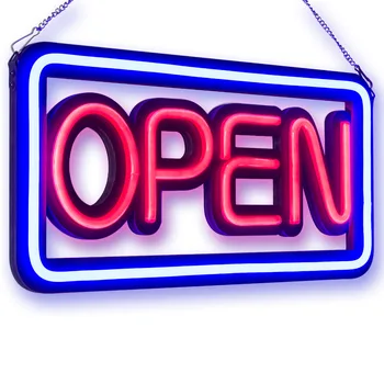 OPEN LED Neon Light Sign, 50CM, NEON TUBE STYLE OPEN SIGNS, RB Letter Window Displaying Light, Bar, Restaurant, Store, Salon
OPEN LED Neon Light Sign, 50CM, NEON TUBE STYLE OPEN SIGNS, RB Letter Window Displaying Light, Bar, Restaurant, Store, Salon