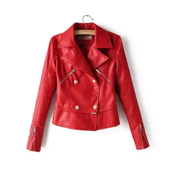Autumn Winter Womens Trend Motorcycle Locomotive Pu Short Leather Jackets 2019 New Fasion Females Punk Style Slim Leather Coats
Autumn Winter Womens Trend Motorcycle Locomotive Pu Short Leather Jackets 2019 New Fasion Females Punk Style Slim Leather Coats
