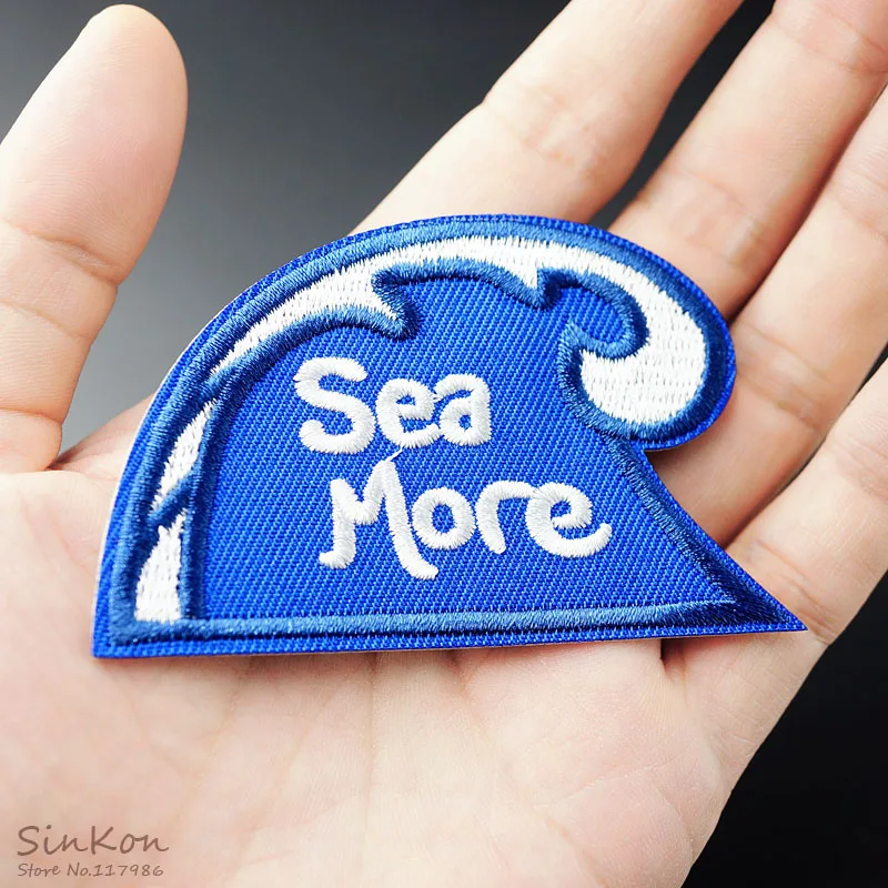 Sea Wave Size:5.0x7.9cm Iron On Badge Patch Embroidered Applique Sewing Clothes Stickers Garment Apparel Accessories
Sea Wave Size:5.0x7.9cm Iron On Badge Patch Embroidered Applique Sewing Clothes Stickers Garment Apparel Accessories