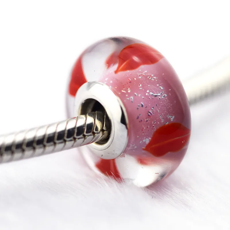 Pandulaso 2018 NEW Valentine's Day Kisses Murano Glass Beads for Jewelry Making Fit Fashion Silver 925 DIY Bracelets Jewelry
Pandulaso 2018 NEW Valentine's Day Kisses Murano Glass Beads for Jewelry Making Fit Fashion Silver 925 DIY Bracelets Jewelry