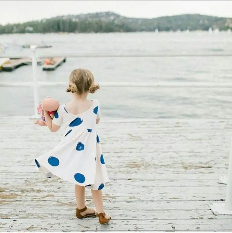 One Piece 2018 New Girl Summer Dress Polka Dot Cotton Casual Dress Children Clothing 2-5 Years JA1889
One Piece 2018 New Girl Summer Dress Polka Dot Cotton Casual Dress Children Clothing 2-5 Years JA1889