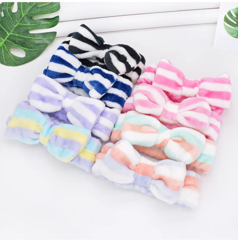 New Spa Bath Shower Make Up Wash Face Cosmetic Headband Hair Band Accessories Sale Cute Rich Elastic band Coral fleece Headwear
New Spa Bath Shower Make Up Wash Face Cosmetic Headband Hair Band Accessories Sale Cute Rich Elastic band Coral fleece Headwear
