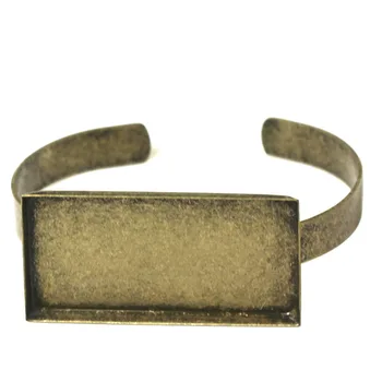 25x50mm Blank Bangle Bases Rectangle Deep Bezel Cabochons Bracelet Cuff Bangle Settings Findings Multi-color Bulk Wholesale
25x50mm Blank Bangle Bases Rectangle Deep Bezel Cabochons Bracelet Cuff Bangle Settings Findings Multi-color Bulk Wholesale