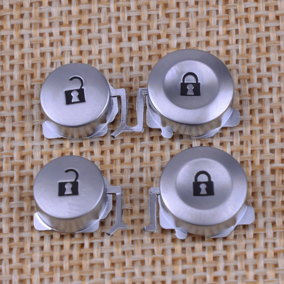 CITALL 2 Pairs 2 Buttons Silver Car Remote Key Pad FOB Kit Replacement Fit for Honda Civic Accord Jazz CRV HRV Accessories
CITALL 2 Pairs 2 Buttons Silver Car Remote Key Pad FOB Kit Replacement Fit for Honda Civic Accord Jazz CRV HRV Accessories
