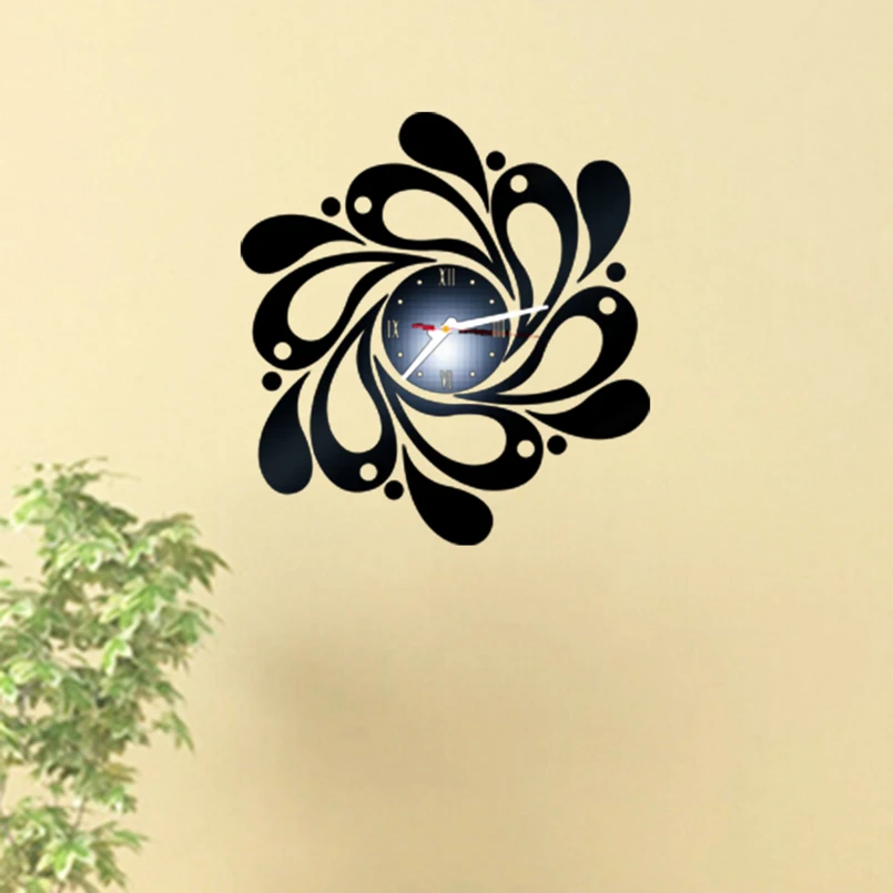 New 3D Wall Clock Stickers Acrylic DIY Creative Silent Mirror Circle Whirlwind Living Room Decorative Wall Clock Modern Design
New 3D Wall Clock Stickers Acrylic DIY Creative Silent Mirror Circle Whirlwind Living Room Decorative Wall Clock Modern Design