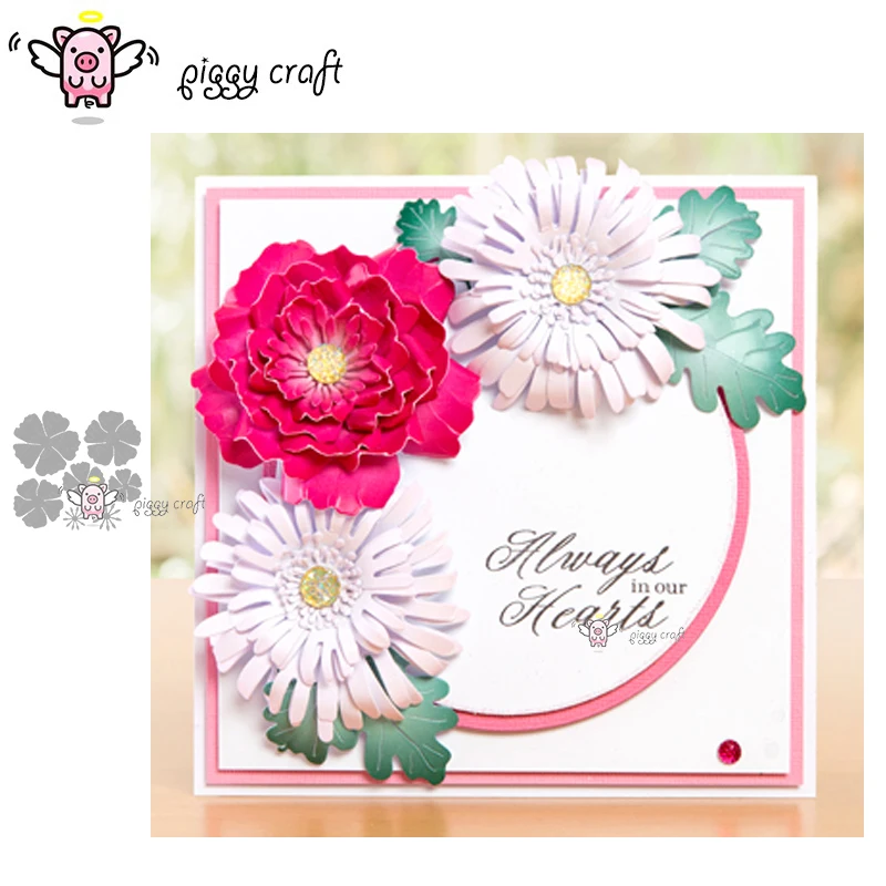 Piggy Craft metal cutting dies cut die mold 2019 New 7pcs flowers Scrapbook paper craft knife mould blade punch stencils dies
Piggy Craft metal cutting dies cut die mold 2019 New 7pcs flowers Scrapbook paper craft knife mould blade punch stencils dies
