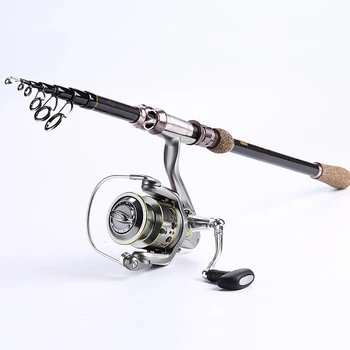 New High-quality carbon fiber portable telescopic 1.8m-2.7m fishing rod rotating bait casting squid fishing rod sale
New High-quality carbon fiber portable telescopic 1.8m-2.7m fishing rod rotating bait casting squid fishing rod sale