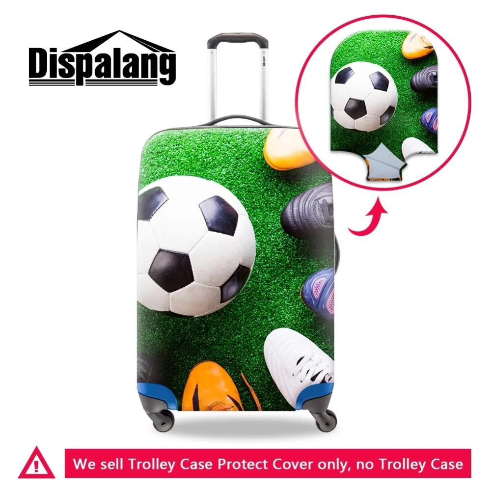 Dislapang Custom Trendy Baggage Protective Cover for Travel Print Foot Ball Sportl Picture Men's Elastic Trolley Luggage Covers
Dislapang Custom Trendy Baggage Protective Cover for Travel Print Foot Ball Sportl Picture Men's Elastic Trolley Luggage Covers