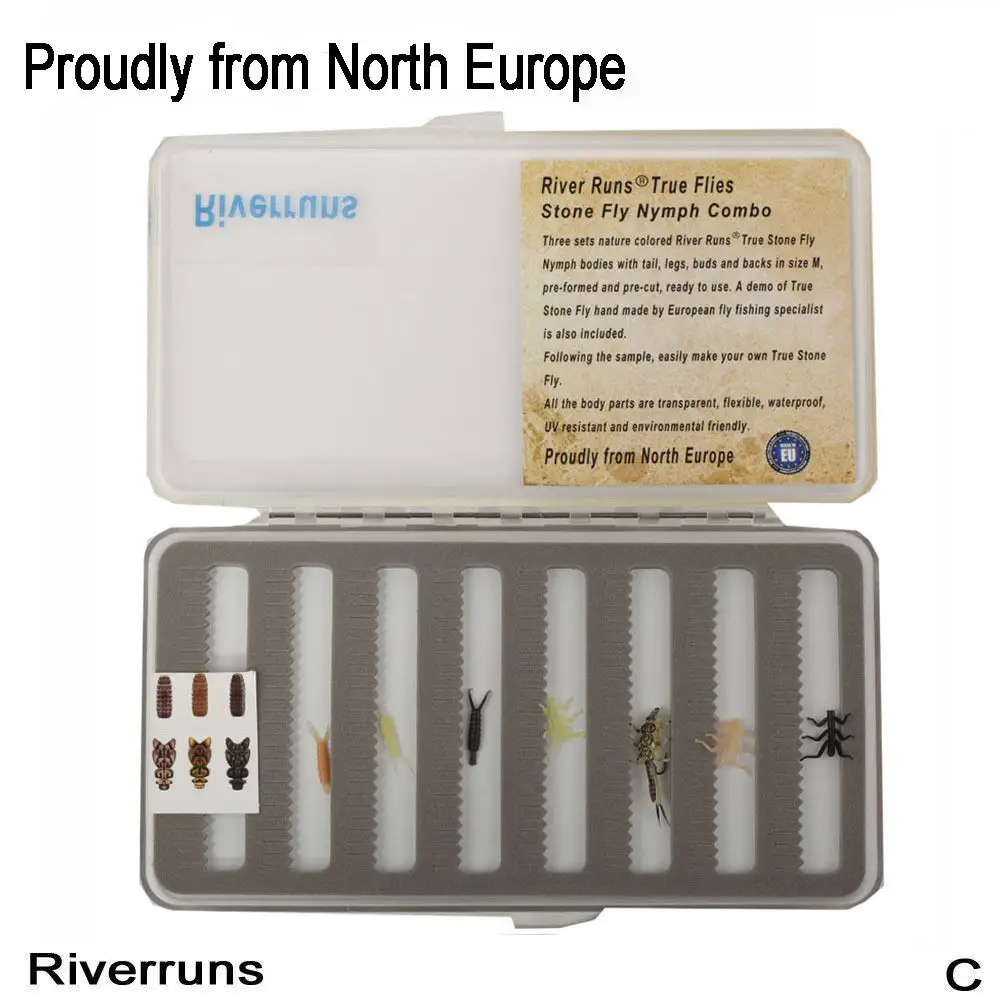 Free Shipping Riverruns Realistic Flies Stonefly Nymph Flies Part Combo From Europe With A Fly Box
Free Shipping Riverruns Realistic Flies Stonefly Nymph Flies Part Combo From Europe With A Fly Box