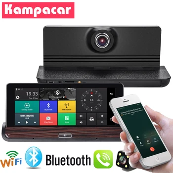 Kampacar 7 " Android 3G Car DVR Dash Cam GPS Navigation Auto Video Recorder Mirror With Rear View Camera Bluetooth Wifi Two Dvrs
Kampacar 7 " Android 3G Car DVR Dash Cam GPS Navigation Auto Video Recorder Mirror With Rear View Camera Bluetooth Wifi Two Dvrs