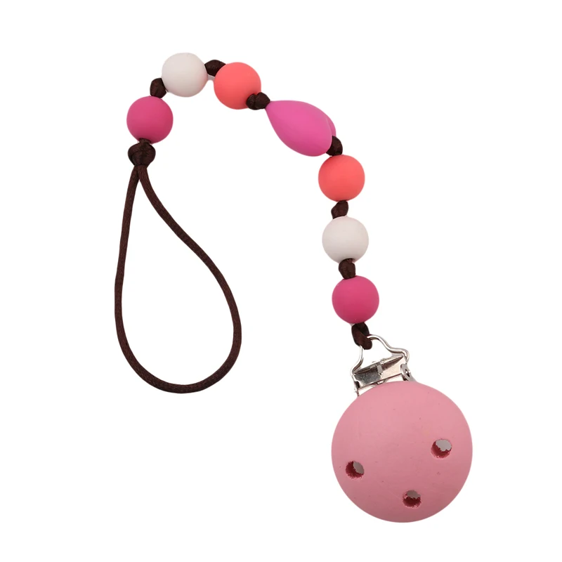 New Baby Pacifier Clip Pacifier Chain Hand Made Cute Colourful Beads Dummy Clip Baby Soother Holder For Baby Kids
New Baby Pacifier Clip Pacifier Chain Hand Made Cute Colourful Beads Dummy Clip Baby Soother Holder For Baby Kids