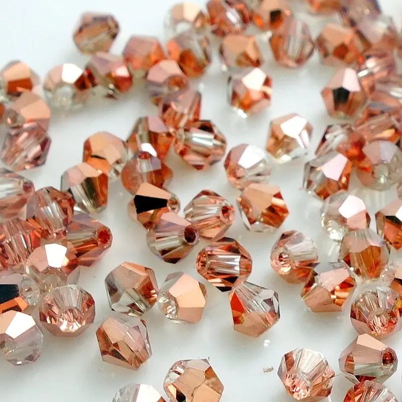 4mm Half Copper Plating Crystal Beads Bicone Rondelle Faceted Charm Jewelry Earring Spacer Bracelet Necklace Sewing Bow Knot Diy
4mm Half Copper Plating Crystal Beads Bicone Rondelle Faceted Charm Jewelry Earring Spacer Bracelet Necklace Sewing Bow Knot Diy