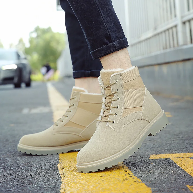 2019 Winter Fur Warm Male Boots For Men Casual Shoes Work Adult Quality Walking Rubber Brand Safety Footwear Sneakers Rubber
2019 Winter Fur Warm Male Boots For Men Casual Shoes Work Adult Quality Walking Rubber Brand Safety Footwear Sneakers Rubber