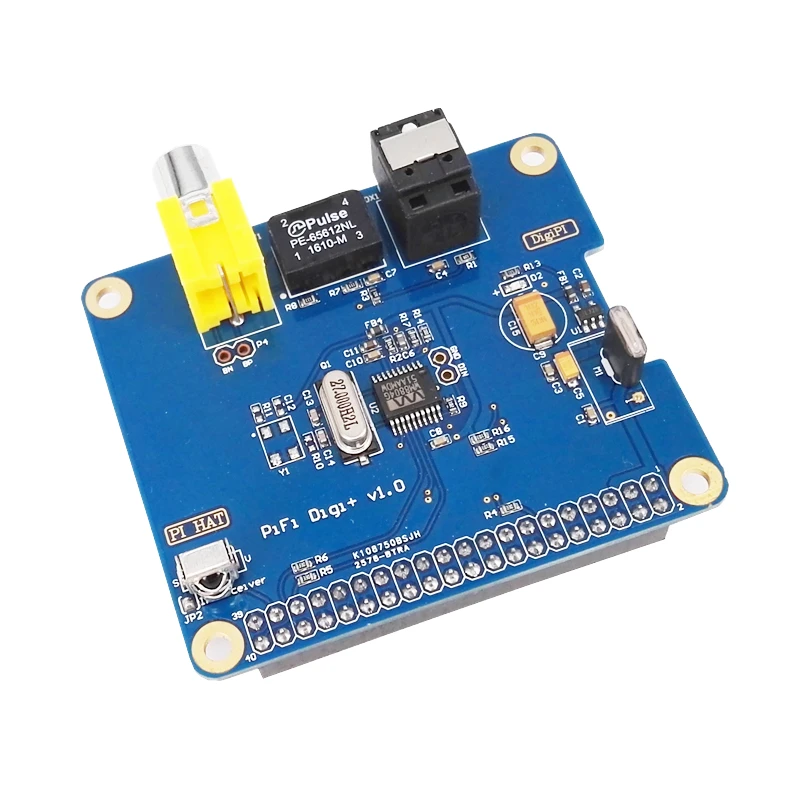 PIHI HIFI Digi+ Digital Audio Sound Card I2S SPDIF Optical Fiber Expansion Board for Raspberry pi 2 model B / B+ / A+
PIHI HIFI Digi+ Digital Audio Sound Card I2S SPDIF Optical Fiber Expansion Board for Raspberry pi 2 model B / B+ / A+