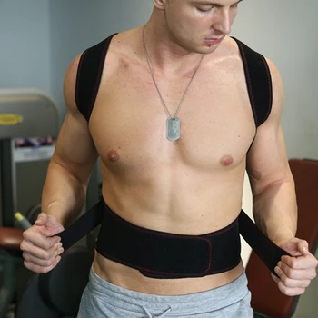 AO FEI TE Unisex Back Shoulder Posture Corrector Support Straighten Brace Belt Size S M L XL XXL
AO FEI TE Unisex Back Shoulder Posture Corrector Support Straighten Brace Belt Size S M L XL XXL
