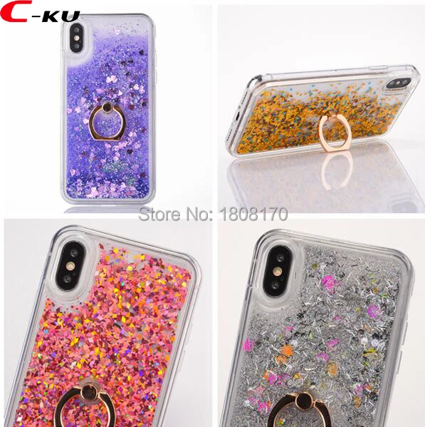Ring Quicksand Liquid Paillettes Star PC TPU Case For IPhone X 8 7 6 6S Plus 5 5S SE Diamond Lover Dynamic Glitter Cover 1pcs
Ring Quicksand Liquid Paillettes Star PC TPU Case For IPhone X 8 7 6 6S Plus 5 5S SE Diamond Lover Dynamic Glitter Cover 1pcs