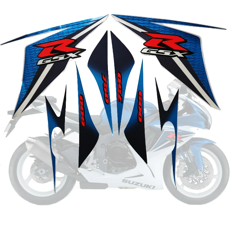For suzuki GSXR600 GSXR 750 GSXR 600 750 2011 2012 2013 K11 Sticker Kit Motorcycle Accessories Sticker Fairing Sticker
For suzuki GSXR600 GSXR 750 GSXR 600 750 2011 2012 2013 K11 Sticker Kit Motorcycle Accessories Sticker Fairing Sticker