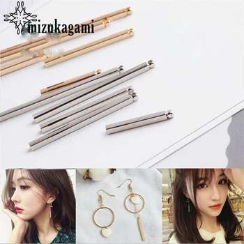 High Quality Copper Real Gold Plating Long Tip Tassel Charms 10pcs/lot For DIY Tassel Earrings Jewelry Making Accessories
High Quality Copper Real Gold Plating Long Tip Tassel Charms 10pcs/lot For DIY Tassel Earrings Jewelry Making Accessories