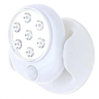 Motion Sensor Light 360 degree Rotation LED Motion Sensor Night Light Lamp for Stairs Home Outside
Motion Sensor Light 360 degree Rotation LED Motion Sensor Night Light Lamp for Stairs Home Outside