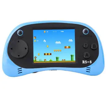 

RS-8 Video Game Console for Kids JJFUN Retro Arcade Gaming Player Built in 260 Classic Games 8 Bit Rechargeable Li-ion Battery