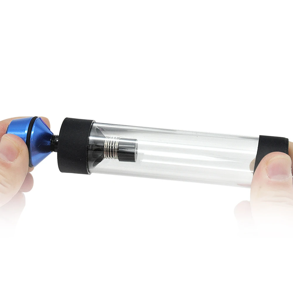 COURNOT Smoking Pipe Pull Breathing Aluminum Pipe Straight Smoke Glass Tube Tobacco Pipes for Smoking
COURNOT Smoking Pipe Pull Breathing Aluminum Pipe Straight Smoke Glass Tube Tobacco Pipes for Smoking