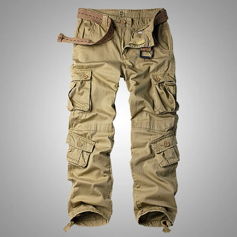 baggy military cargo pants