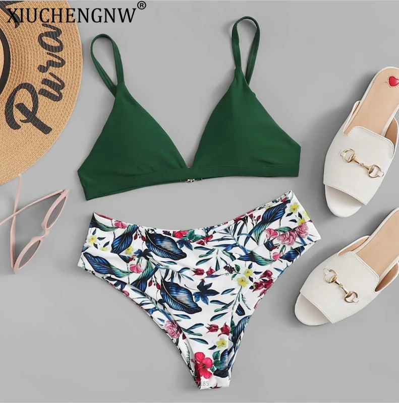 Flower Mini Bikini Suits Swimming Suit for Women Swim Wear Trajes De Banos Mujer 2019 Woman Sexy Beachwear Sexy Plant Bikini
Flower Mini Bikini Suits Swimming Suit for Women Swim Wear Trajes De Banos Mujer 2019 Woman Sexy Beachwear Sexy Plant Bikini