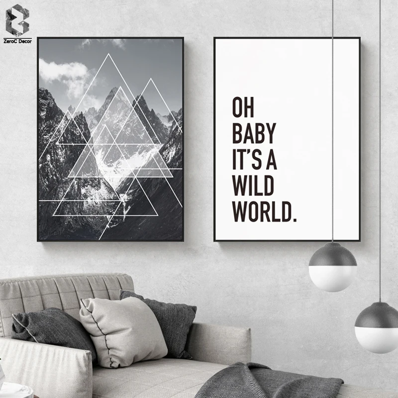 Nordic Canvas Art Prints and Posters Mountain Wall Pictures for Home Decoration, Modern Quotes Paintings Wall Decor
Nordic Canvas Art Prints and Posters Mountain Wall Pictures for Home Decoration, Modern Quotes Paintings Wall Decor