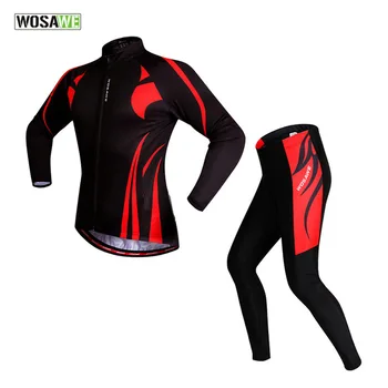 WOSAWE Cycling Suits Men Roupa de Ciclismo Mtb Bicycle Clothing Sets Silicon Gel Padded Quick Dry Pocket Running Gym Full Zipper
WOSAWE Cycling Suits Men Roupa de Ciclismo Mtb Bicycle Clothing Sets Silicon Gel Padded Quick Dry Pocket Running Gym Full Zipper