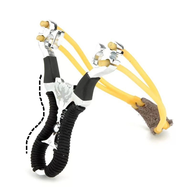 Scoutdoor Powerful Two Slots Sling Shot with Silver Wolverine Slingshot Catapult Stone Hunting
Scoutdoor Powerful Two Slots Sling Shot with Silver Wolverine Slingshot Catapult Stone Hunting
