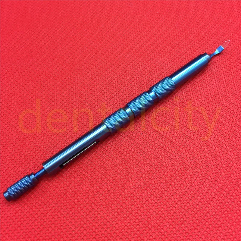 2.2mm-3.2mm Ophthalmic Sapphire elbow double lancet keratome knife titanium handle surgical instrument
2.2mm-3.2mm Ophthalmic Sapphire elbow double lancet keratome knife titanium handle surgical instrument