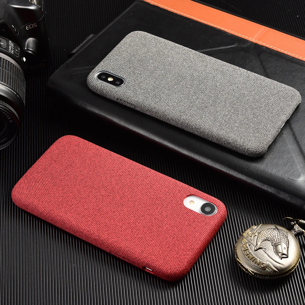 Ultra-thin Canvas Silicone Phone Cover For iPhone XS Max X XR 7Plus Plush Knit Flax Wool Cotton Linen Soft Back Protective Case
Ultra-thin Canvas Silicone Phone Cover For iPhone XS Max X XR 7Plus Plush Knit Flax Wool Cotton Linen Soft Back Protective Case